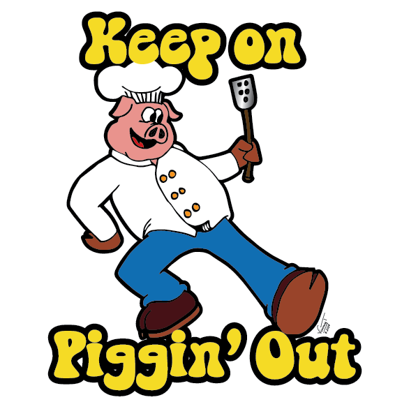 Pig Out in the Park Character